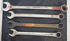 Vintage Snap-on Proto Bonney Large Combination Wrenches Lot Of Four 4