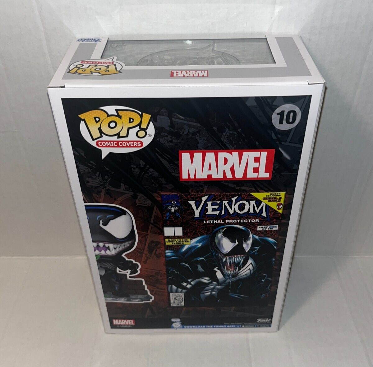 アメコミ Funko POP! Venom Lethal Protector #10 Amazon.com: Pop! Comic Cover: Marvel Venom Lethal Protector