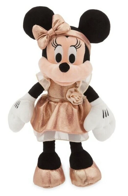 Rose gold minnie mouse plush hotsell