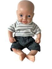 Silicone Reborn Doll 5.5 Inch Baby Boy Preemie Micro Miniature Soft Realistic