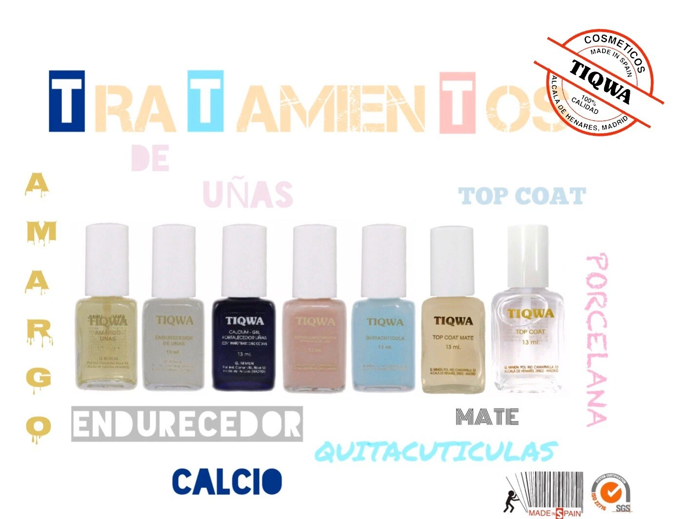 TIQWA NAIL TREATMENTS LOT