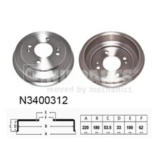 Tambour de frein Hyundai I10