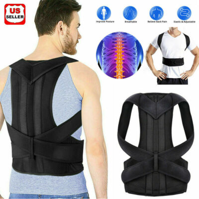 Lumbar Support Back Brace for Men and Women Pain Relief Upper/Lower Back