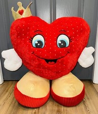 Dan Dee Valentine  s Day Plush Dan Dee Queen Heart Plush JUMBO    