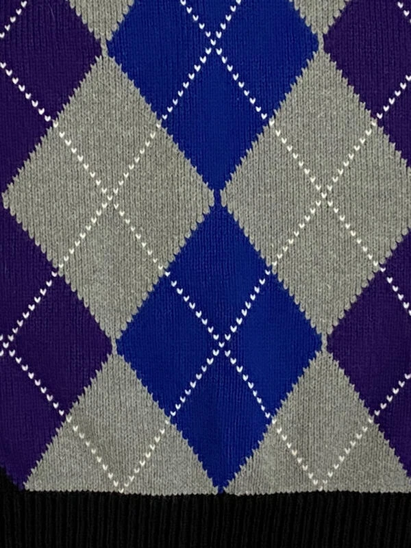 Gymboree Joyful Holiday Boys Argyle Sweater Vest Size 7/8 Worn 1X - Изображение 3 из 4