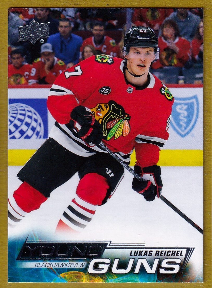 2022-23 Upper Deck Young Guns #235 Lukas Reichel RC - Chicago Blackhawks