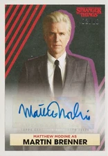 Stranger Things Collection, Matthew Modine (Martin) Autograph Card DR-D #02/10