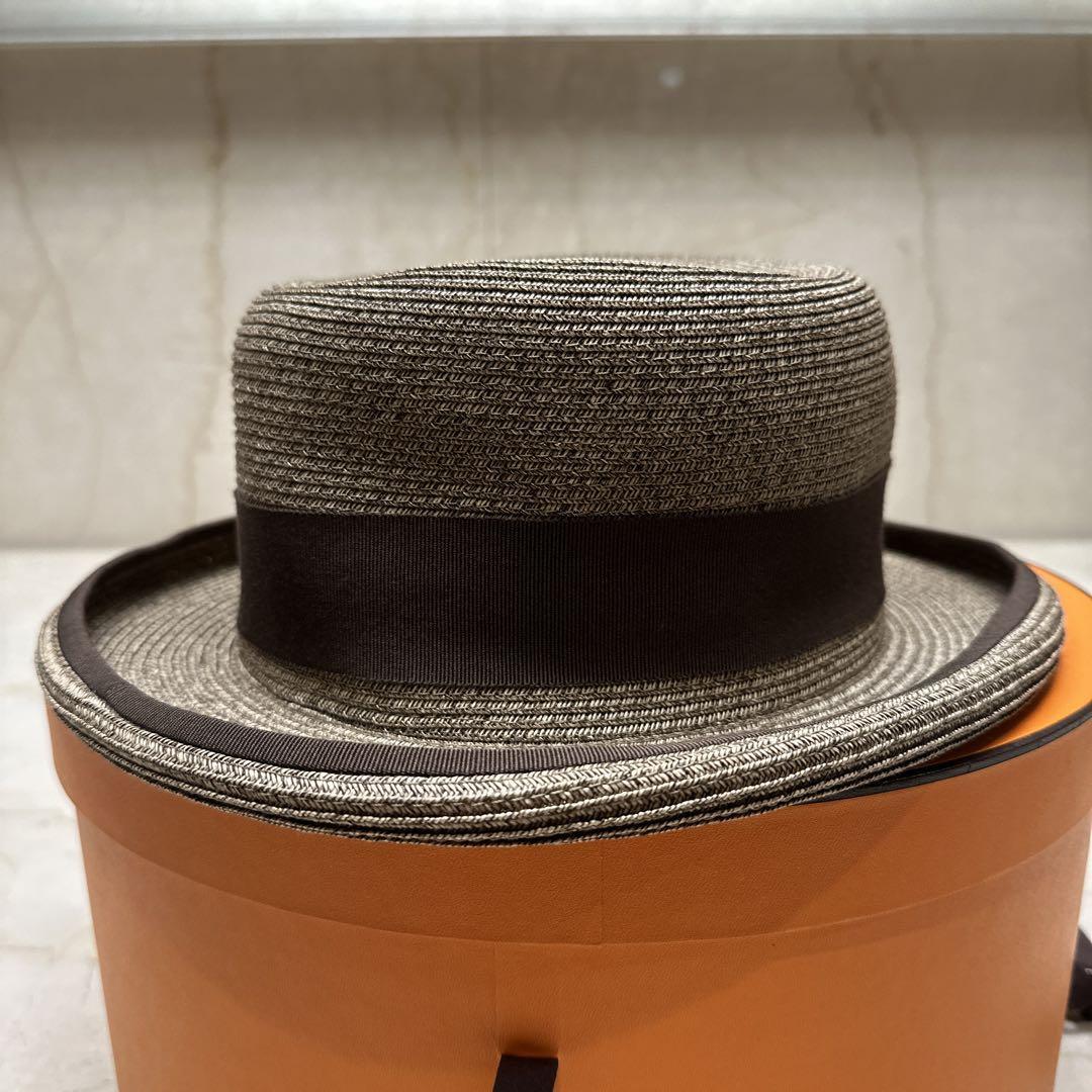 Hermès Straw Hat 56With box：JPN | eBay