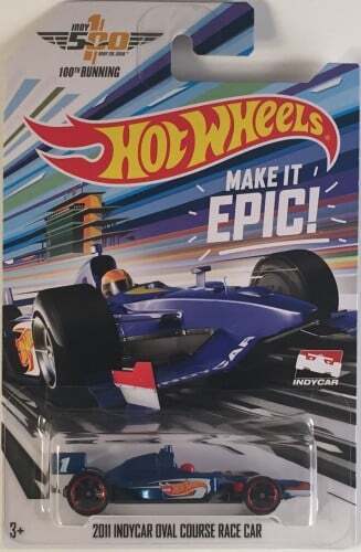 Hot Wheels 2016 - 2011 IndyCar Oval Course Race Car (Blue)