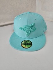 Toronto Blue Jays MLB New Era 59FIFTY Fitted Hat Turquoise Size 7 7/8