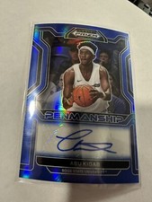 2022-23 Prizm Draft Picks Abu Kigab College Penmanship Blue /149 RC AUTO