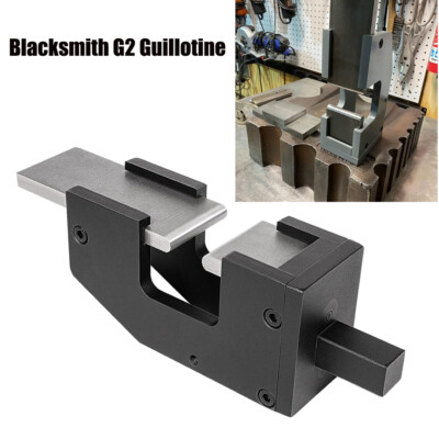 Blacksmith G2 Guillotine Tool, Blacksmith Slash Fullering Tool with Flat Dies US
