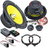 Ground Zero Lautsprecher FüR Renault Laguna Iii 2007-2015 Heck TüR 150W #AT08