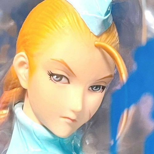 STREET FIGHTER ZERO3 CAMMY BLUE VER. 1/6 figure 260mm Kaiyodo - Picture 2 of 11