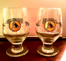 Great Lakes Brewing Cleveland Beerfest Tasting Glasses Pedestal Belgian Snifter