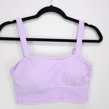 Shade  Shore Swimsuit Bikini Top Women's Small Removable Pads Elastic Band