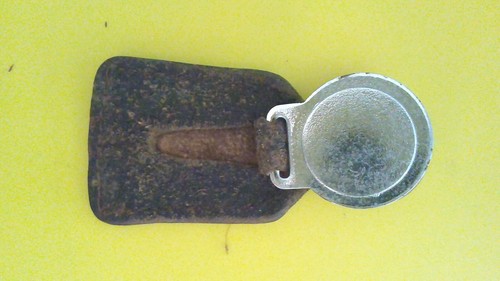 Schlüsselanhänger aus Vega Leder. Schlüsselanhänger Ringetikett - Bild 2 von 3