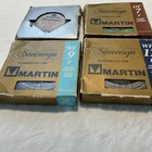 Fishing   4-NEW MARTIN floating fly lines packages (assorted) with leaders — photo 1