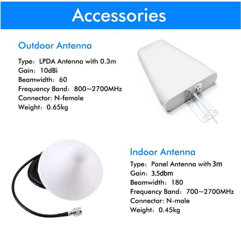 Handy Signalverstärker Tri-Band 2G/3G/4G LTE Booster Repeater Intelligentes Kit- - Bild 4 von 4