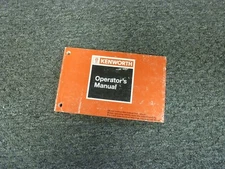 2017-2019 Kenworth T270 Semi Truck Owner Operator Maintenance Manual 2018