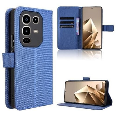 Für Infinix Note 50 4G / Note 50 Pro 4G Diamant Textur Leder Handy Hülle Cover