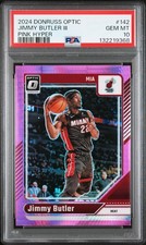 2024 PANINI DONRUSS OPTIC PINK HYPER #142 JIMMY BUTLER III PSA 10