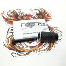 NEW Genuine Harley Silver And Black Adversary Shifter Peg 33600384