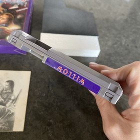 Willow (Nintendo NES, 1989) Complete CIB Cartridge + Box + Manual Nice Condition