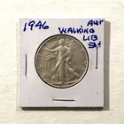 1946 Walking Liberty Half Dollar AU
