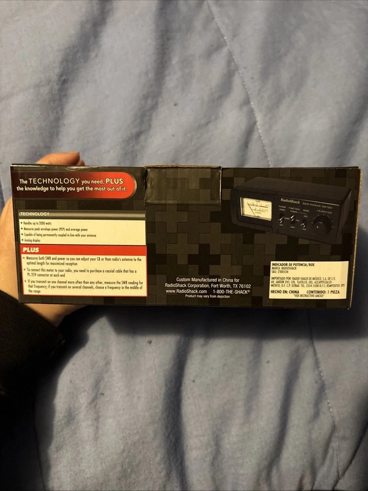 RadioShack 21-534 Compact CB radio SWR  Power Meter watt ham - Image 3 of 4