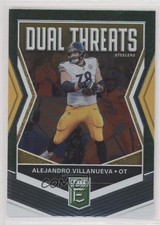 2019 Panini Donruss Elite Dual Threats Green Alejandro Villanueva #DT-1 0r5