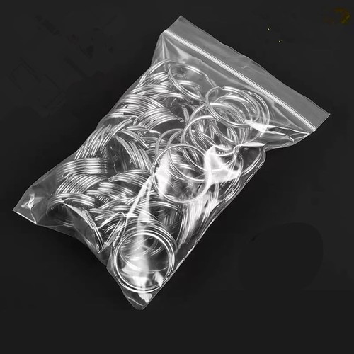 100 Stck. Schlüsselringe Großpackung, Split Schlüsselringe, Schlüsselanhänger Ringe und Handwerk 1 Zoll (25 mm) - Bild 7 von 7