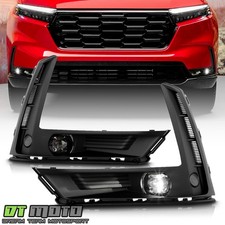 For 2023-2025 Honda Cr-v Led Bumper Fog Lights Driving Lamps Wswitch Leftright