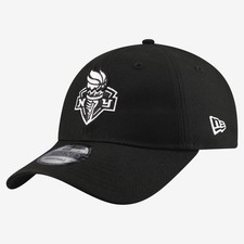Men's New Era Black New York Liberty 9TWENTY Adjustable Hat