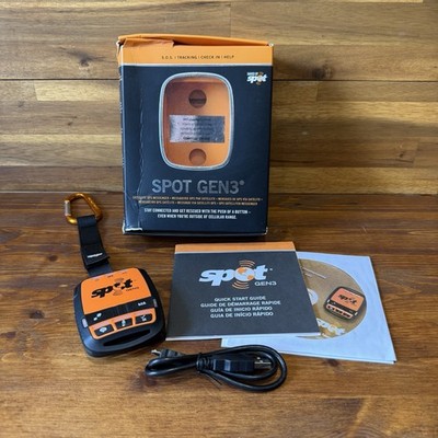 Spot Gen3 Satellite GPS Messenger Tracker SOS Wandern Segeln - Originalverpackt Gebraucht
