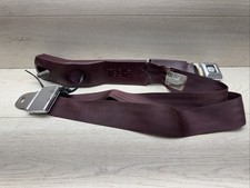 91-93 1991 Chevrolet Caprice Driver Left Seat Belt Buckles Red Burgundy 91-93 1991 Chevrolet Caprice Driver Left Seat Belt Buckles Red Burgundy