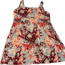 Columbia Floral Dress Pink / Red Outdoors Summer Women's Size 1X