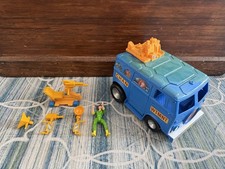 TMNT 1993 Channel 6 News Van Teenage Mutant Ninja Turtles Complete! Rare