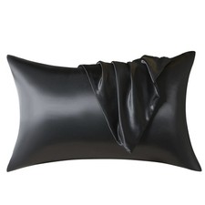 100 Mulberry Silk Pillowcase Protects Hair Skin Luxury Bedding Cover