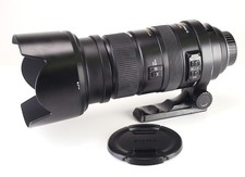 Sigma 50-500mm F4.5-6.3 DG OS APO HSM AF Zoom Lens Nikon F&R Lens Caps & Hood