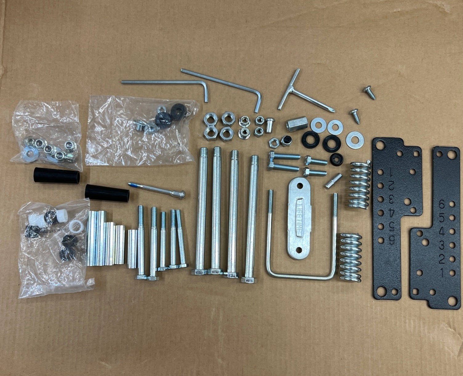 OEM Hardware For Lifetime 90585 48” Adjustable Portable Basketball Hoop