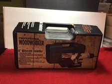 4” Professional Woodworking Biscuit Jointer-in Original Case (nos)