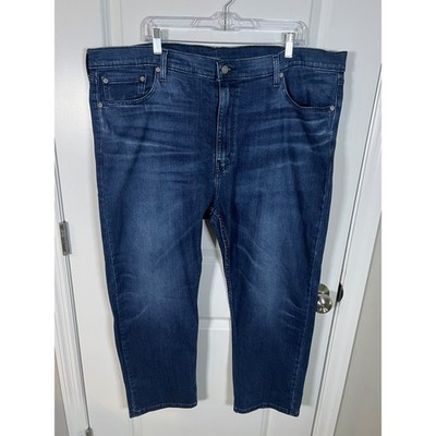 Levi's Mens Jeans 502 Regular Taper Dark Wash Blue 40x25
