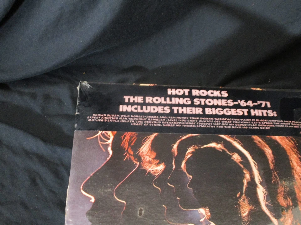 Rolling Stones Hot Rocks 1964-71 Sealed Vinyl LP USA 1971 Orig Obi Hype Sticker - Image 2 of 4