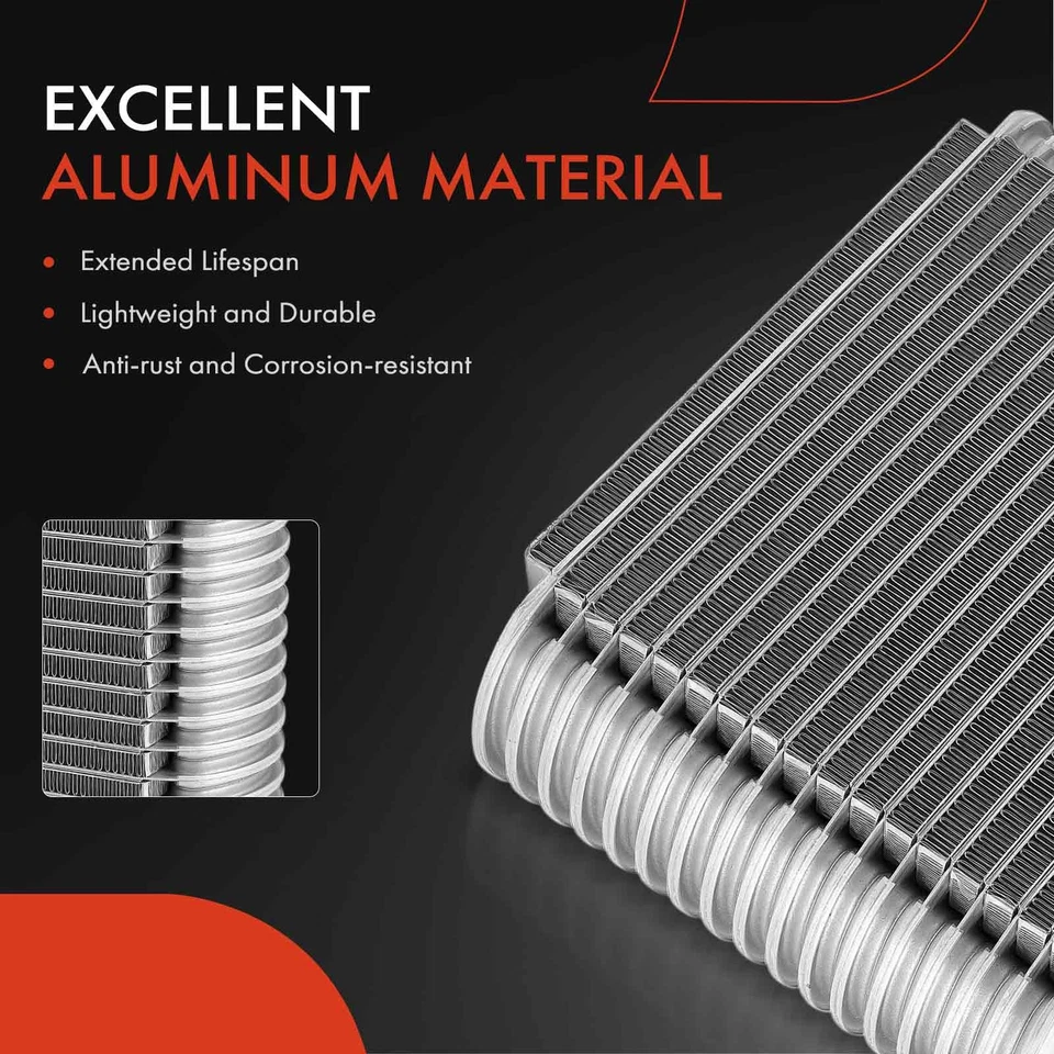 Núcleo evaporador CA A/C alumínio A-Premium para Ford F-150 F-250 F-350 1980 1981 - Imagem 3 de 4