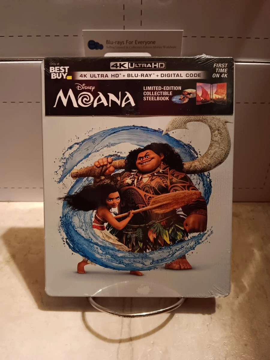 Moana Steelbook DVDs & Blu-ray Discs for sale - eBay