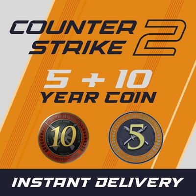 #ad #ad CS2 Account Steam CSGO 5 amp; 10 Year Medals Instant Delivery Full Access EUR 6.99