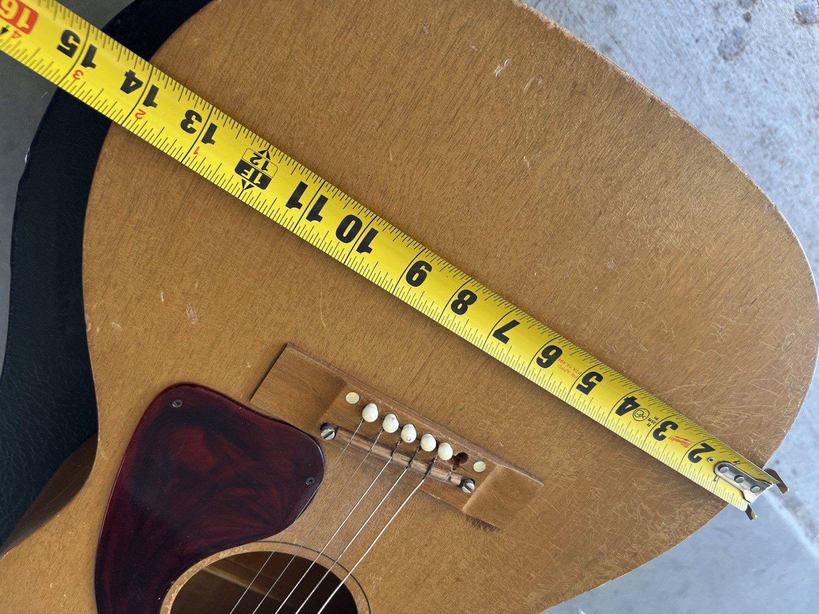 Vintage 1969 Gibson B-15 Mahogany Acoustic Guitar - needs bridge replaced