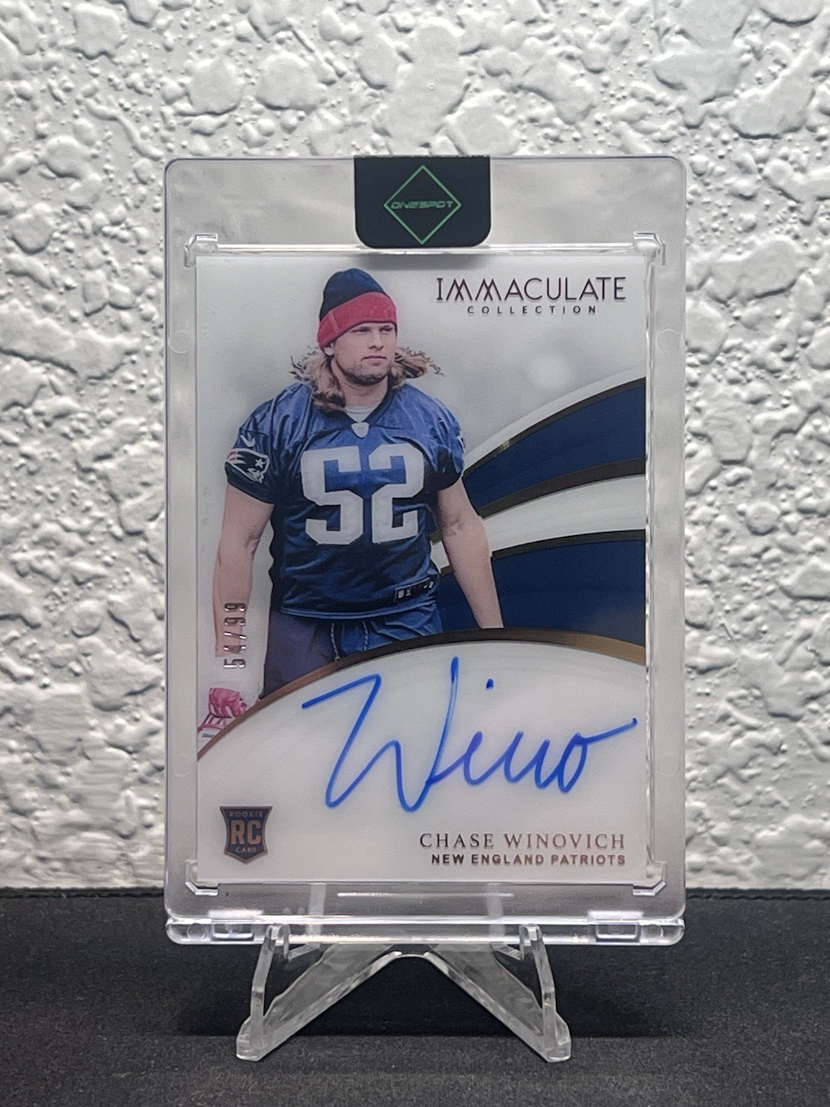 Chase Winovich Panini Immaculate Collection Rookie Autographs #RA3 Base