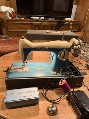 Vintage Rare 50s Morse Deluxe Sewing Machine 100TT Premier Japan